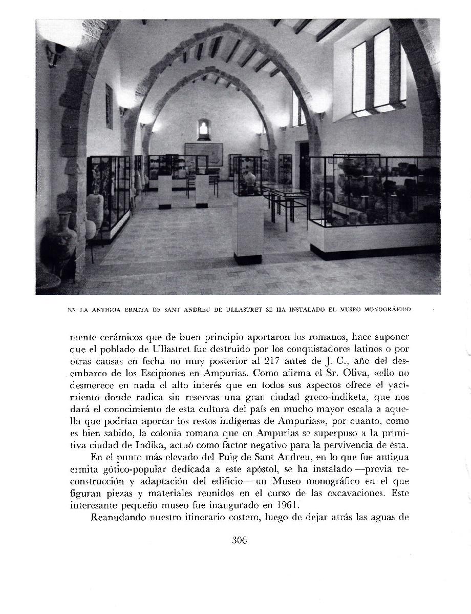 LAMINA 5767: Ermita Sant Andreu de Ullastret museo monografico