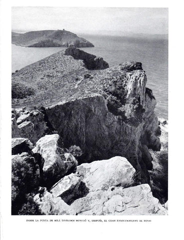 LAMINA 5781: Desde Punta de Mila el Montgo y Golfo de Rosas