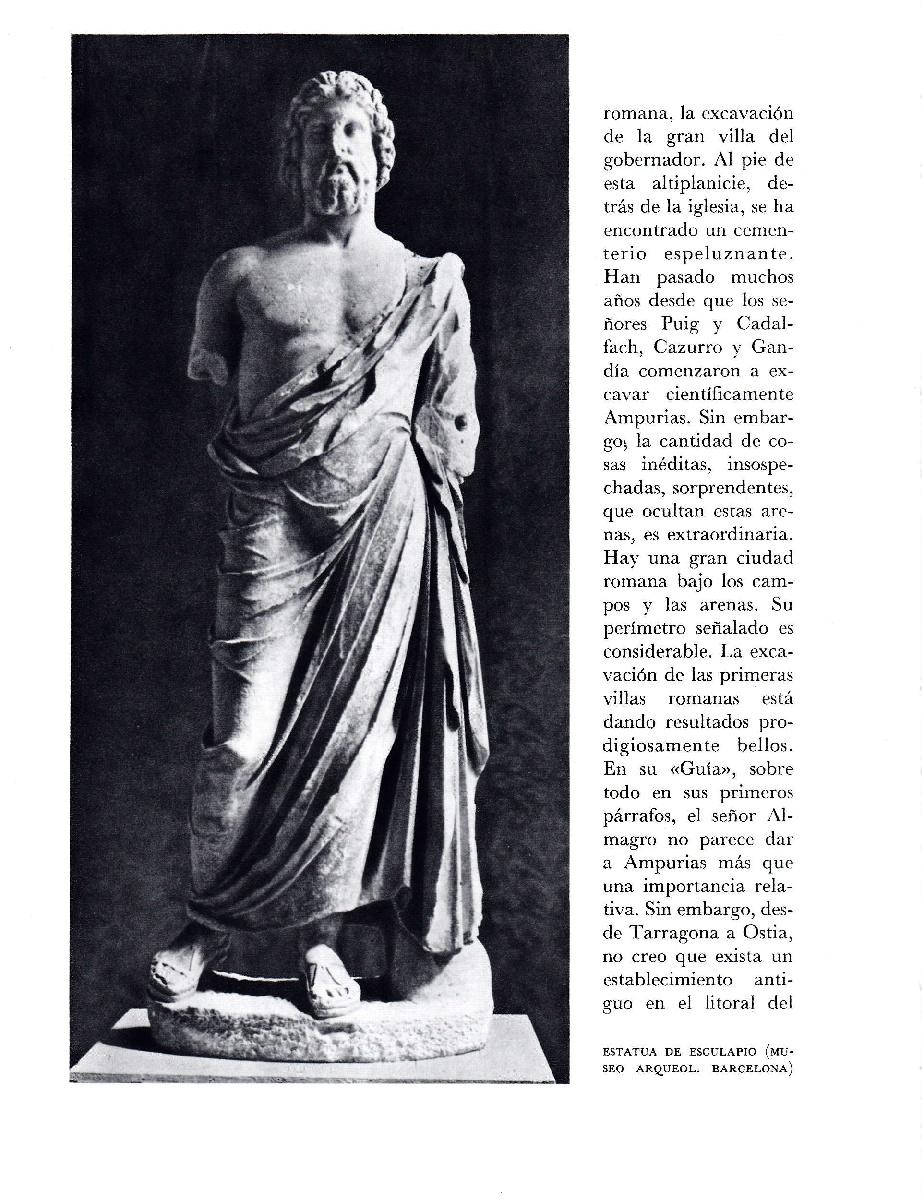 LAMINA 5791: Estatua de Esculapio