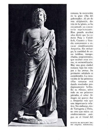 LAMINA 5791: Estatua de Esculapio