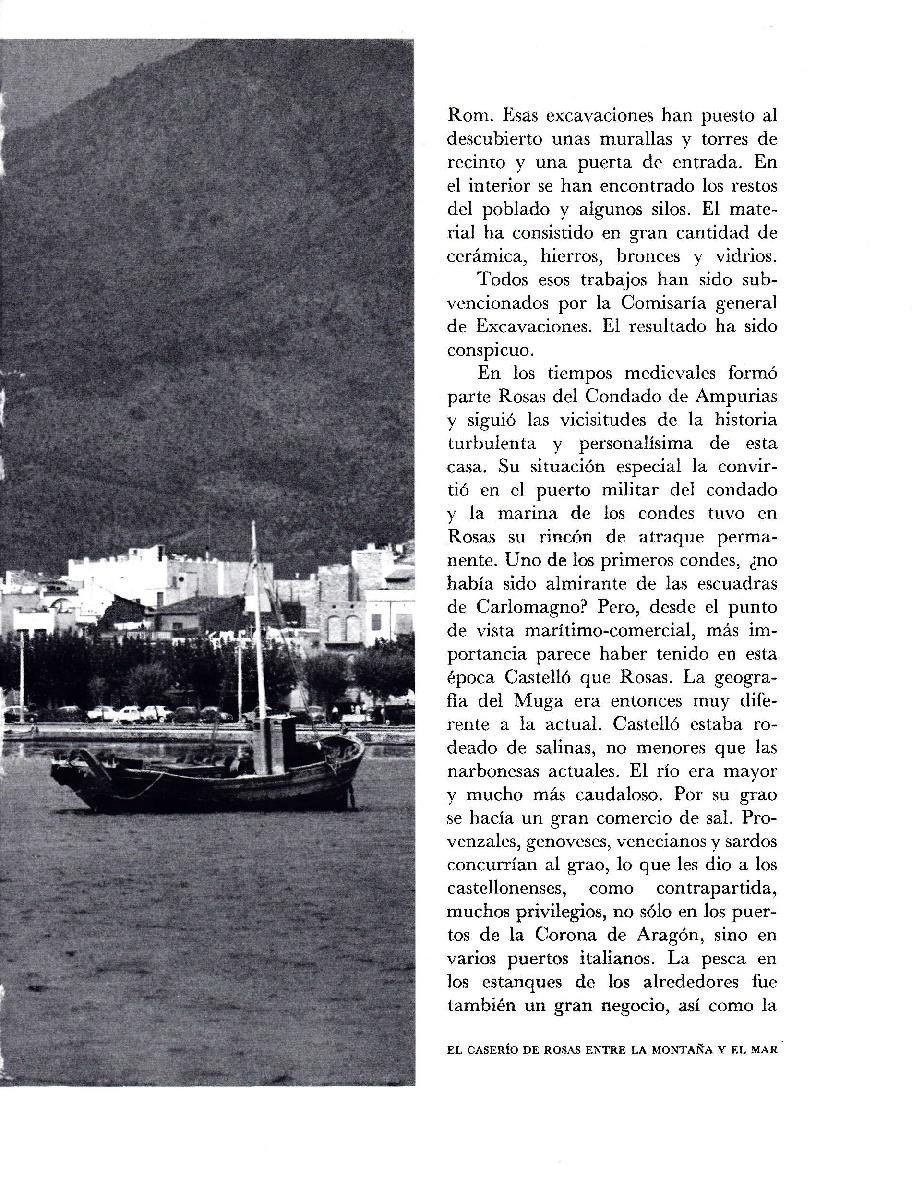 LAMINA 5802: Rosas entre mar y montaña