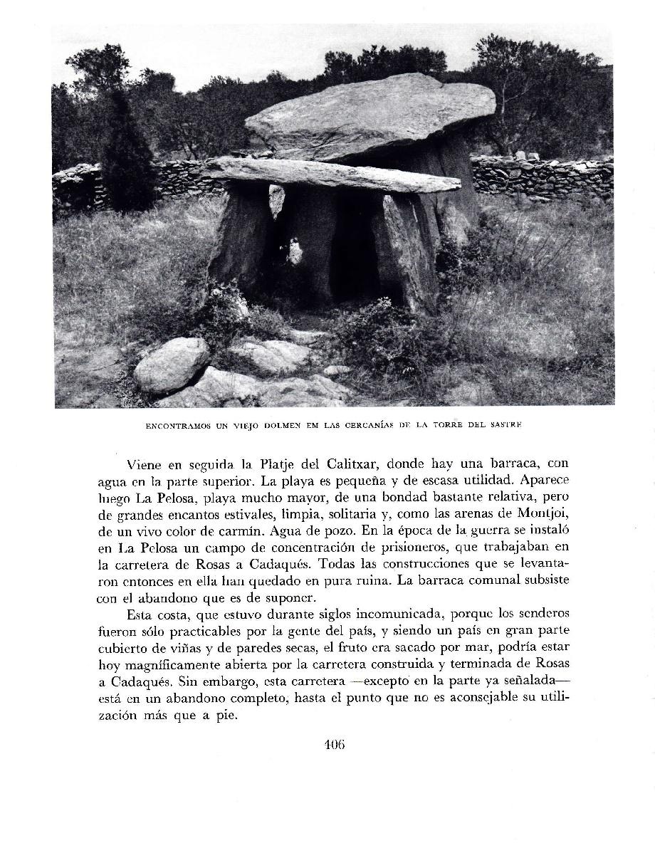 LAMINA 5812:Dolmen en las cercanias de la Torre del Sastre