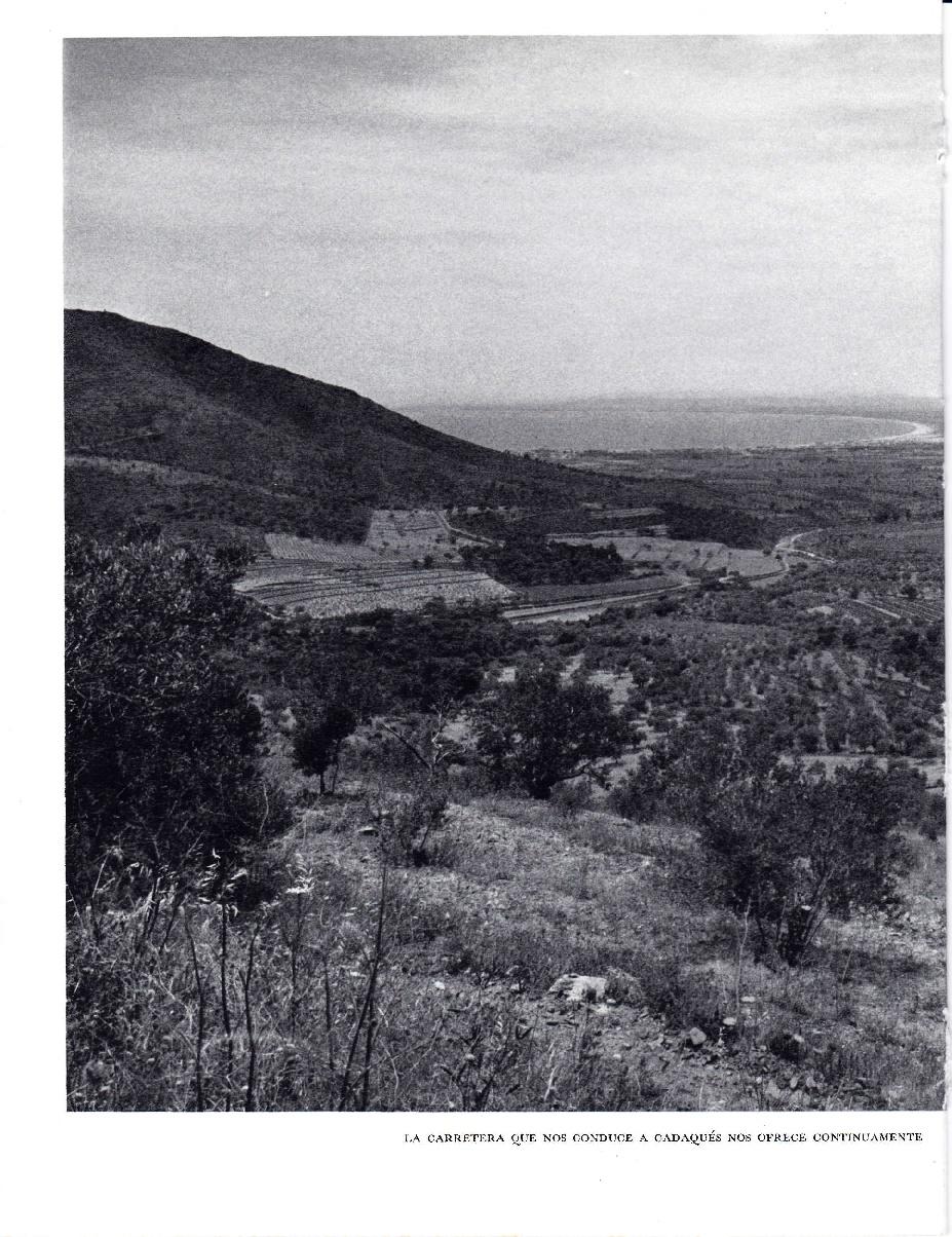LAMINA 5818: Carretera de Cadaques vision del golfo de Rosas y Alto Ampurdan