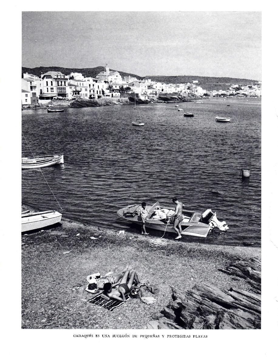 LAMINA 5822: Cadaques sucesion de pequeñas playas