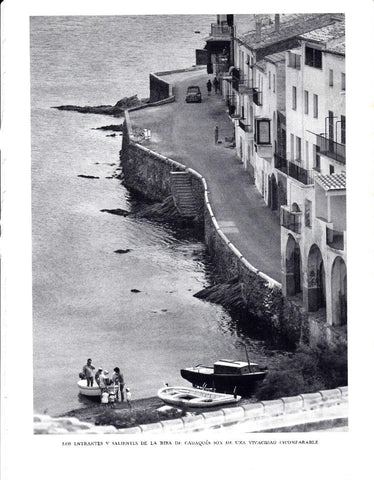 LAMINA 5823: Entrantes y salientes de Cadaques