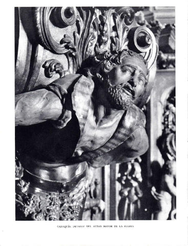 LAMINA 5826: Detalle altar mayor iglesia Cadaques