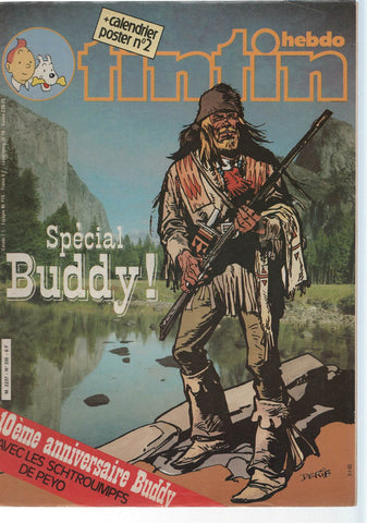 L,Hebdomadaire TINTIN, Numero 0330, 31-12-81: SPECIAL BUDDY, 10eme anniversaire Buddy