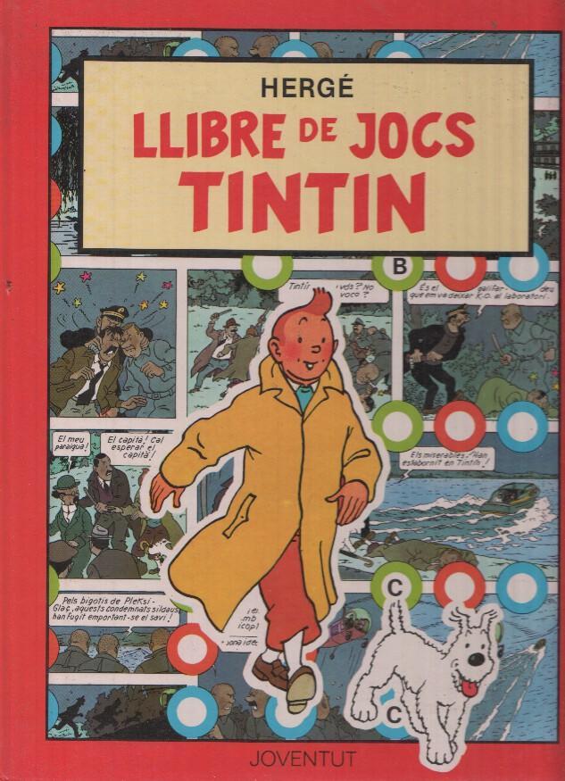 TINTIN: LLIBRE DE JOCS DE TINTIN (1a Edicio, Joventut 1988)