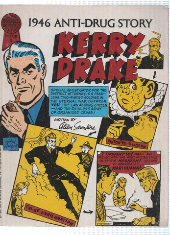 KERRY DRAKE: GREAT DETECTIVE STORIES, Book 05 - Alfred Andriola (Blackthorne Publishing 1986)