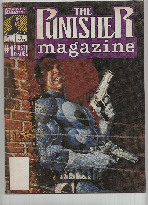 THE PUNISHER MAGAZINE, Volume 1, Numero 01: Circle of Blood, Chapter One (1989)