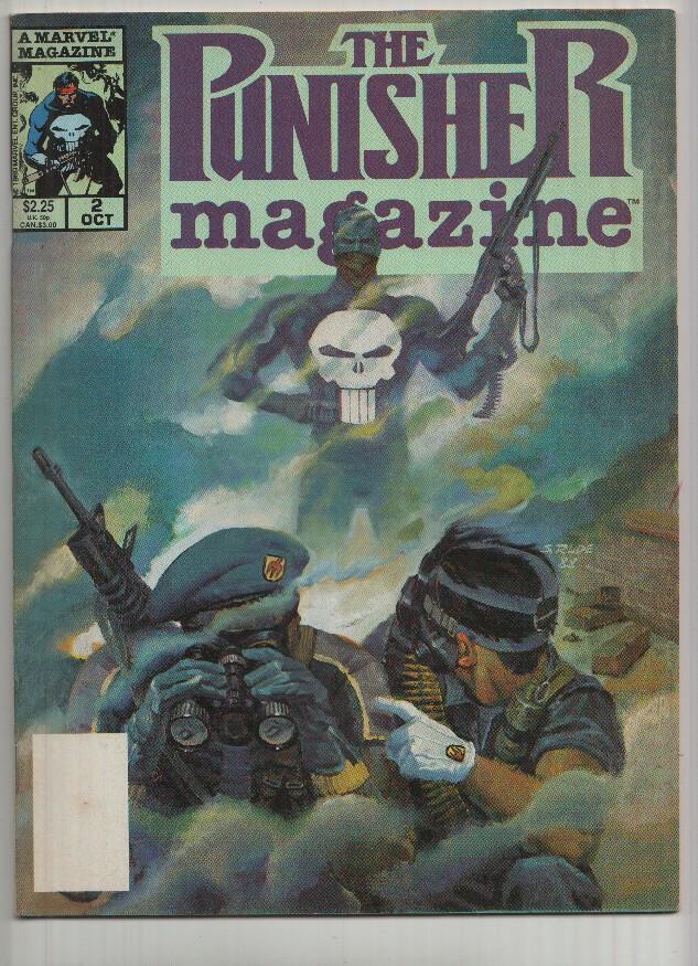 THE PUNISHER MAGAZINE, Volume 1, Numero 02: Circle of Blood, Chapter Two y Three (1989)