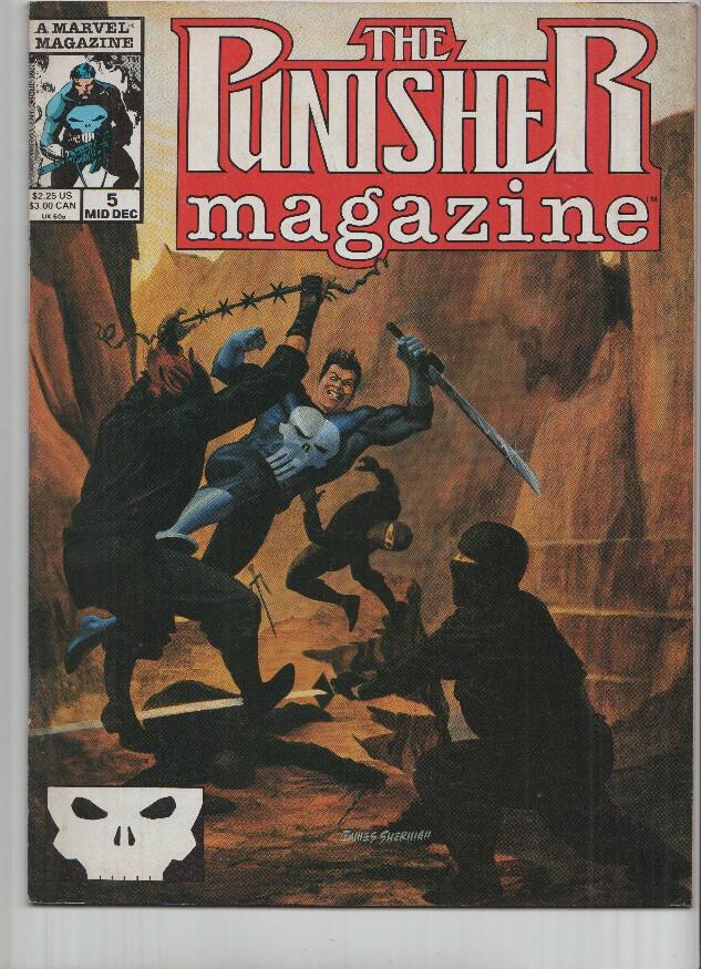 THE PUNISHER MAGAZINE, Volume 1, Numero 05: False Faith, Part 1 and 2 (1989)