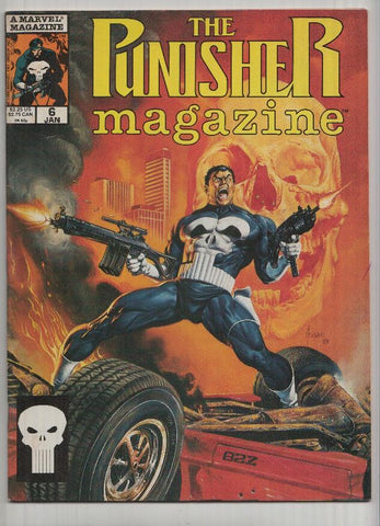 THE PUNISHER MAGAZINE, Volume 1, Numero 06: Garbage y Wild Rose (1990)