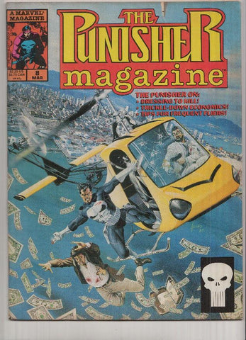 THE PUNISHER MAGAZINE, Volume 1, Numero 08: The Creep y The Bully (1990)