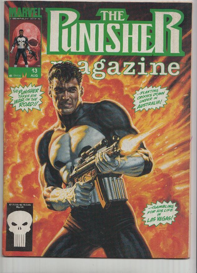 THE PUNISHER MAGAZINE, Volume 1, Numero 13: The Spider (CUBIERTA ESTA SUELTA)