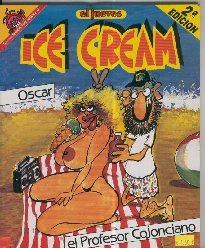 Pendones del Humor numero 017: Profesor Cojonciano:Ice Cream (segunda edicion 1991)
