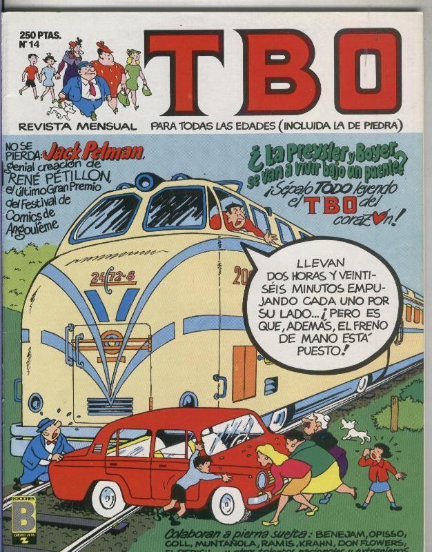 TBO de Ediciones B numero 014: portada de Benejam (familia Ulises)