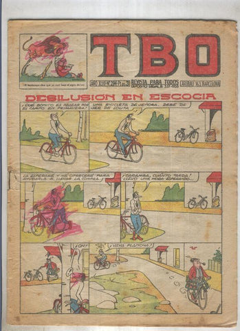 TBO numero 294: Desilusion en escocia (Coll), (numerado 1 en trasera)