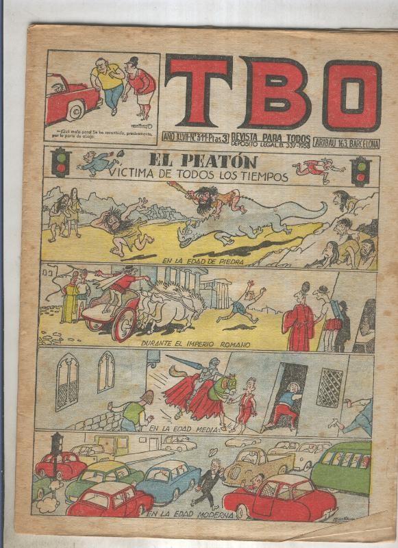 TBO numero 311: El peaton victima de todos los tiempos (Castanys)