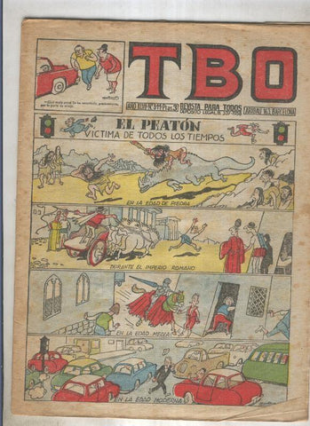 TBO numero 311: El peaton victima de todos los tiempos (Castanys)