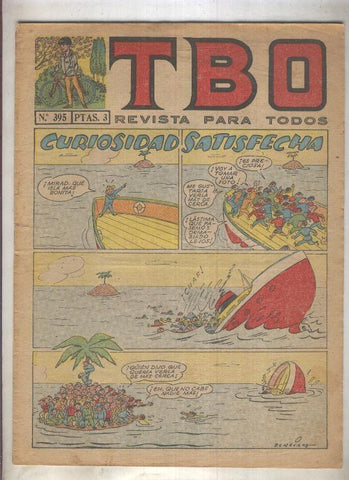 TBO numero 395: Curiosidad satisfecha (Benejam)