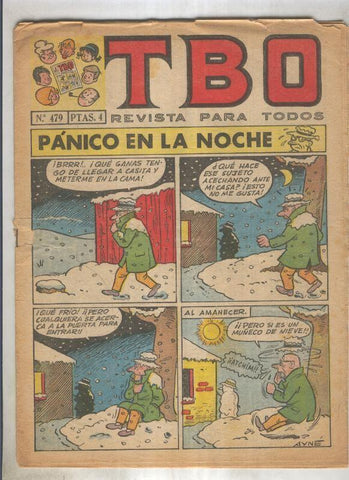 TBO numero 479: Panico en la noche (Ayne)