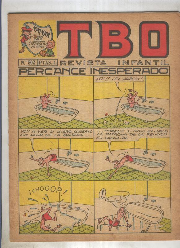 TBO numero 502: Percance inesperado (Coll), (numerado 2 en trasera)