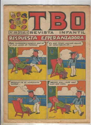 TBO numero 550: Respuesta esperanzadora (Ayne)