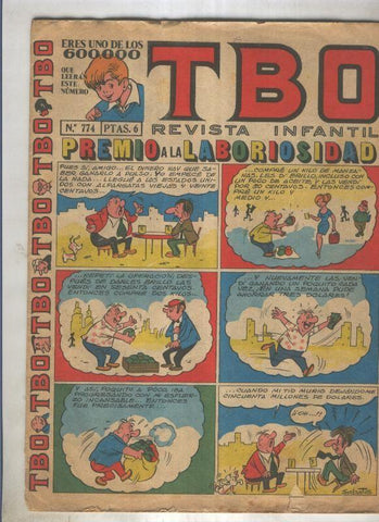 TBO numero 774: Premio a la laboriosidad (Sabates