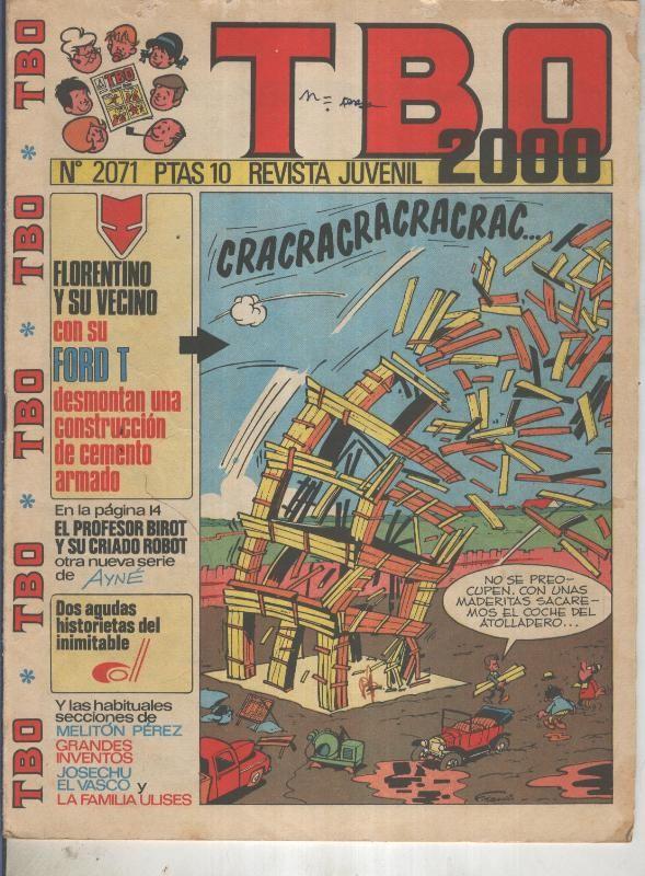 TBO 2000 numero 2071: Fort (tilleux) (numerado 2 en trasera)
