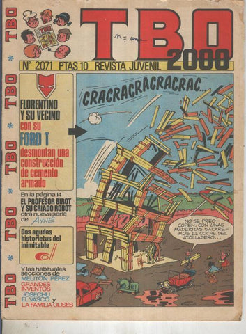 TBO 2000 numero 2071: Fort (tilleux) (numerado 2 en trasera)