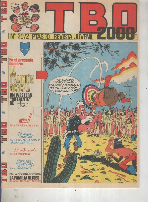 TBO 2000 numero 2072: La traicion acecha (Tha) (numerado 2 en trasera)