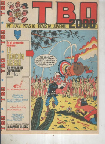 TBO 2000 numero 2072: La traicion acecha (Tha) (numerado 2 en trasera)