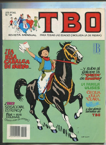 TBO de Ediciones B numero 048 (numerado 1 ent rasera)