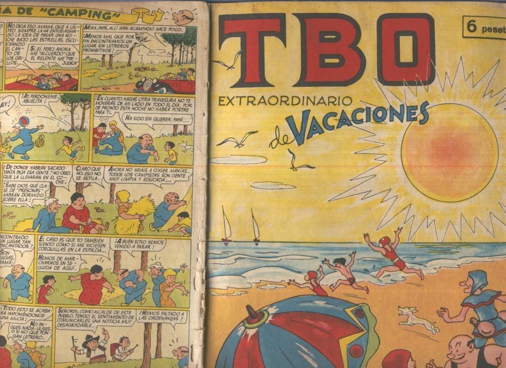 TBO extra 6 pts: Vacaciones (numerado 2 en trasera)