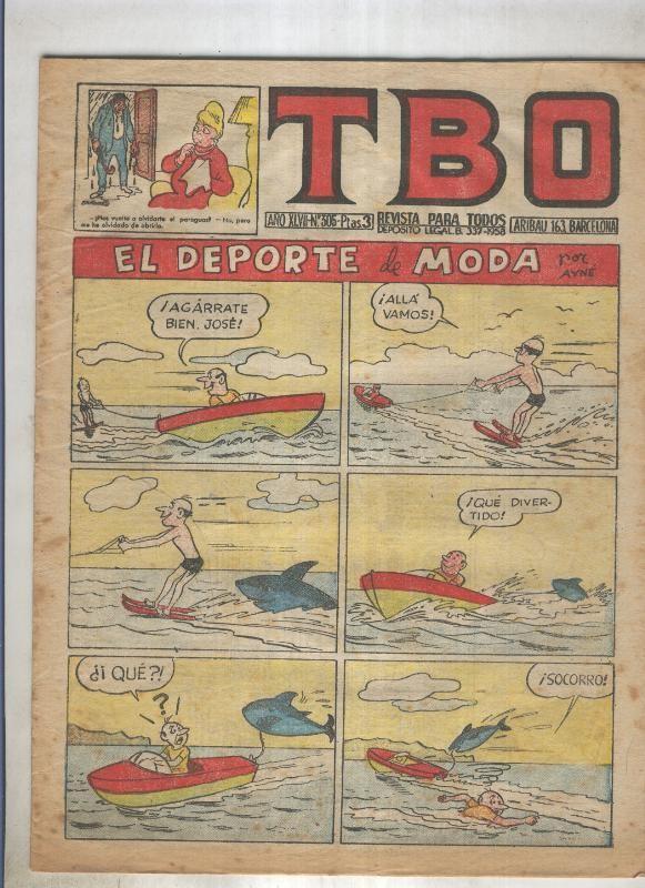 TBO numero 305: El deporte de moda (Ayne)