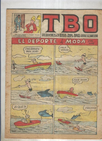 TBO numero 305: El deporte de moda (Ayne)