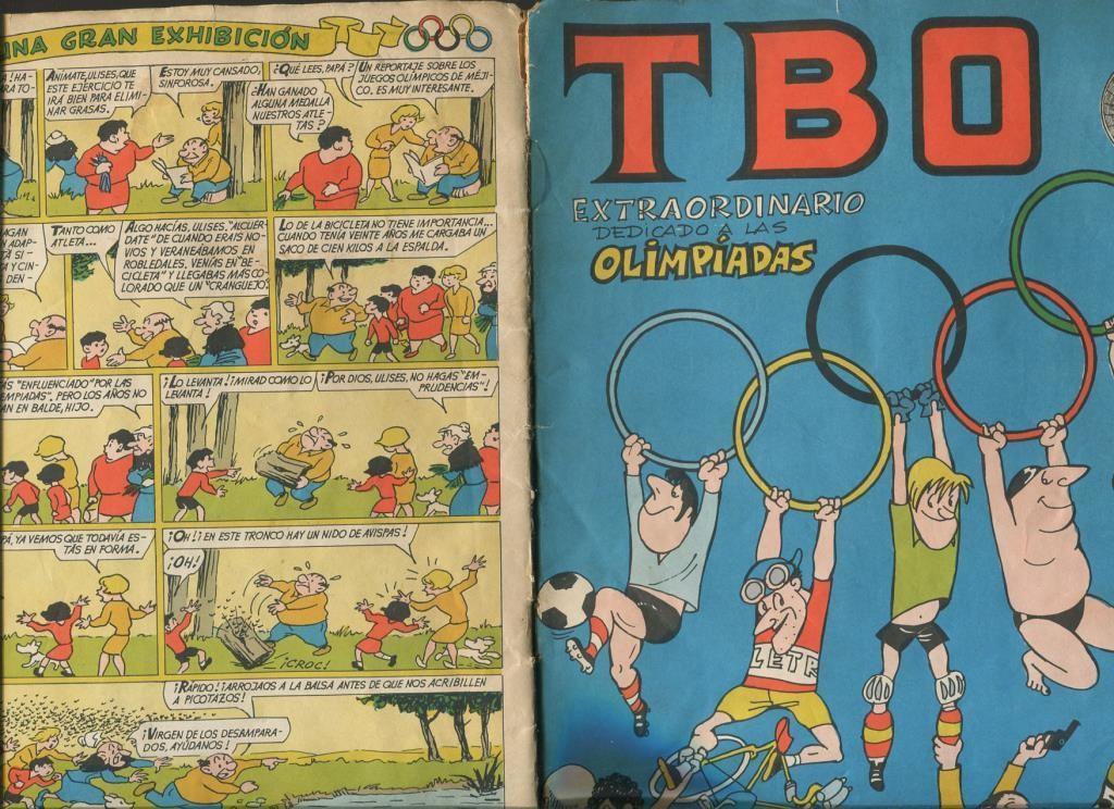 TBO extra de 8 pts: Olimpiadas de Mexico (numerado 3 en trasera)