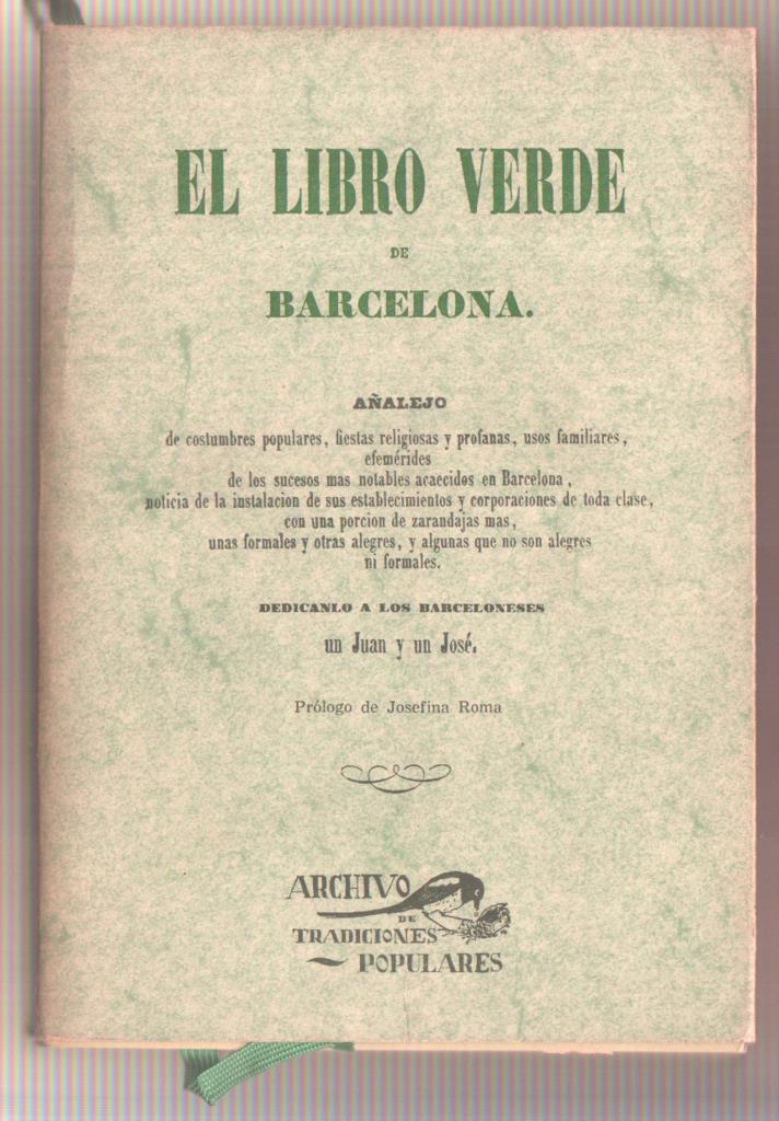 El libro verde de Barcelona