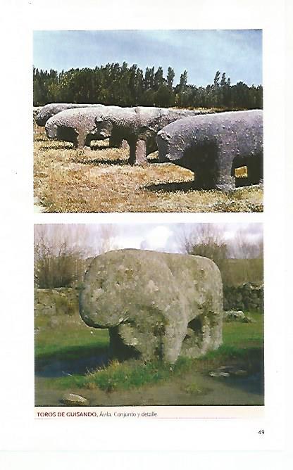 LAMINA COSSIO 50277: Toros de Guisando Avila