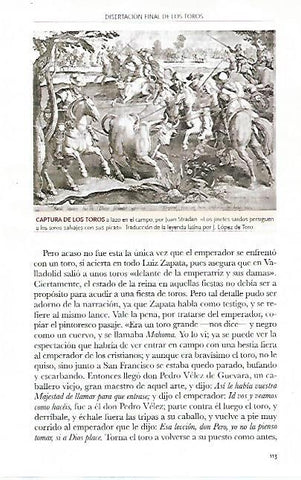 LAMINA COSSIO 50285: Captura de los toros por Juan Stradan