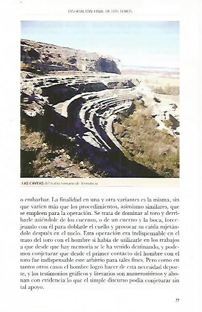 LAMINA COSSIO 50293: Teatro romano de Termancia