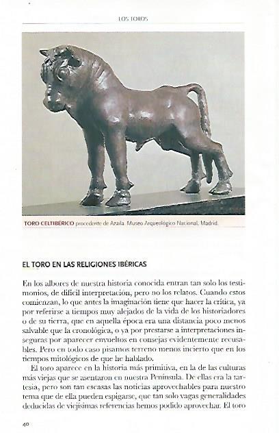 LAMINA COSSIO 50296: Toro celtiberico de Azaila