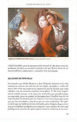 LAMINA COSSIO 50311: Majos en tiempos de Pepe Hillo