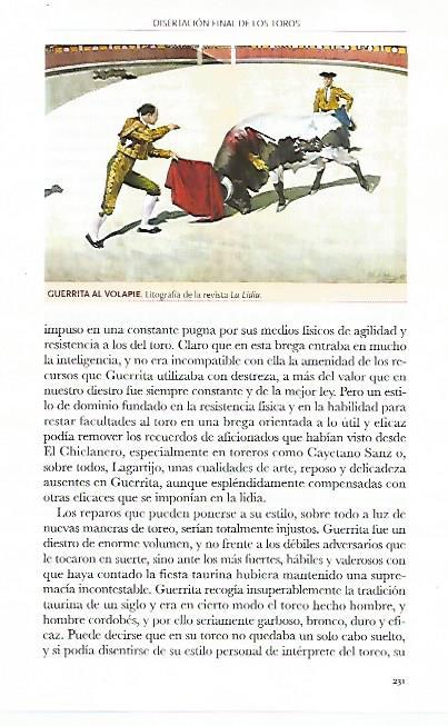 LAMINA COSSIO 50334: Guerrita al volapie de la revista La Lidia