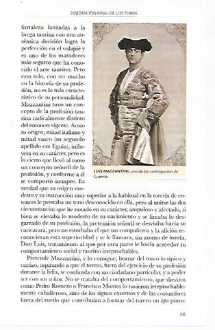 LAMINA COSSIO 50335: Luis Mazzantini
