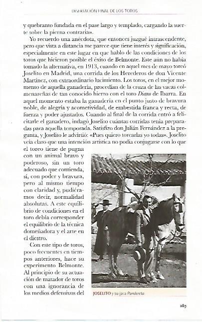 LAMINA COSSIO 50357: Joselito y su jaca Pandereta