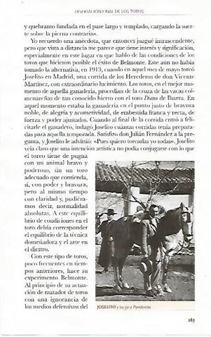 LAMINA COSSIO 50357: Joselito y su jaca Pandereta