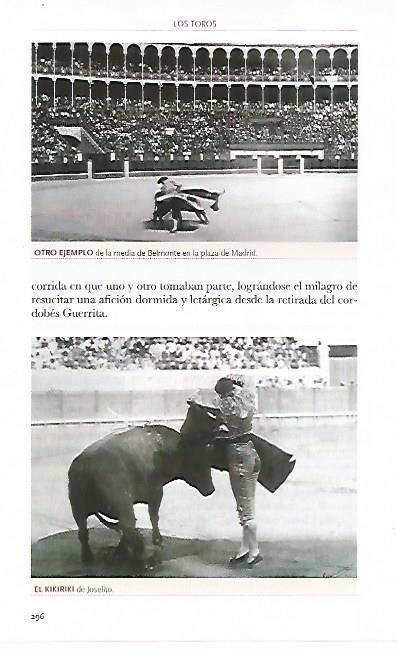LAMINA COSSIO 50360: Media de Belmonte y kikiriki de Joselito
