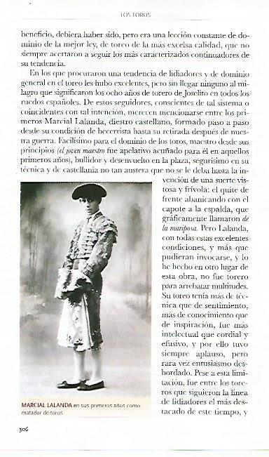 LAMINA COSSIO 50364: Marcial Lalanda